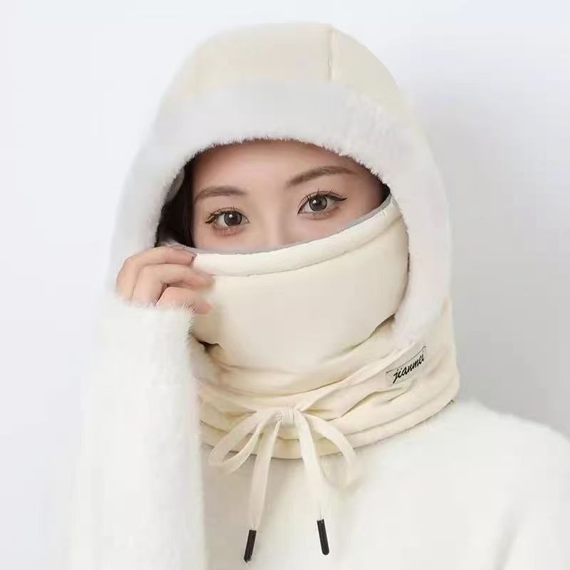 Universelle Wintermütze mit Gesichtsmaske, winddicht & atmungsaktiv, unisex.