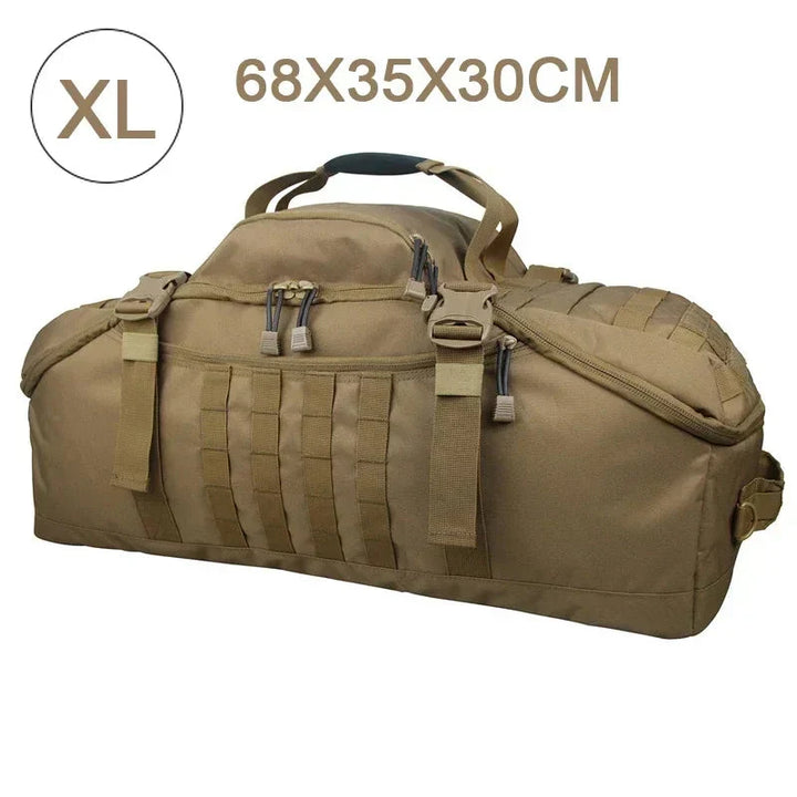 Armeegrün TrailTrek Outdoor-Rucksack. Vielseitige Reisetasche für Campingausflüge & Wanderungen.