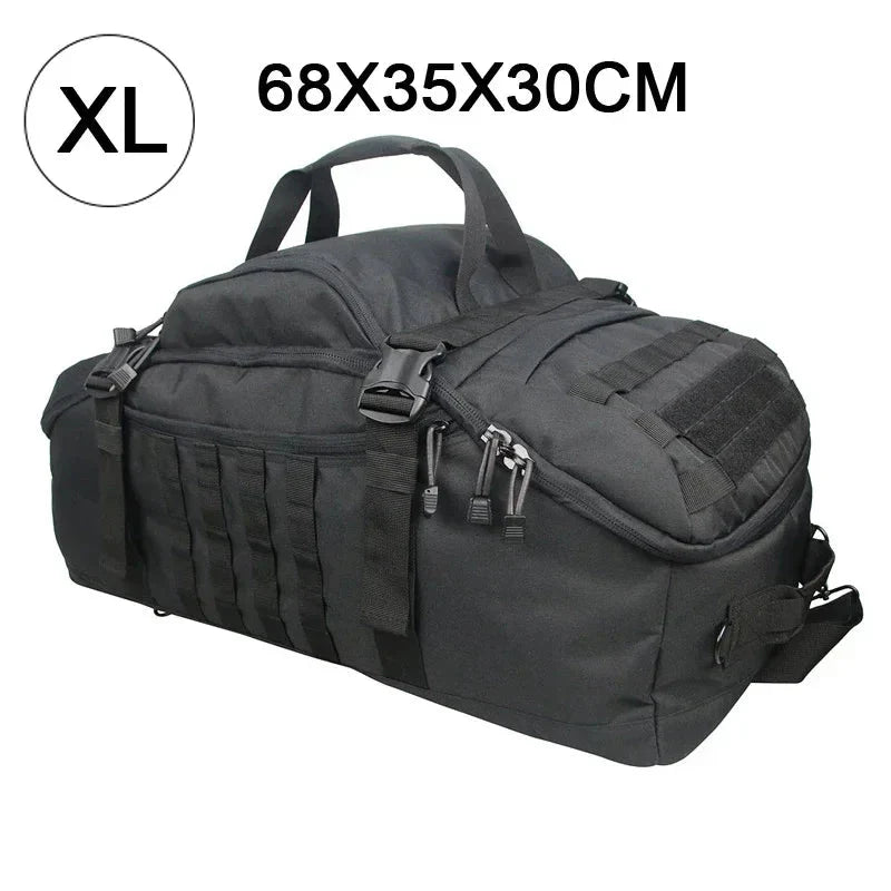 Robuster TrailTrek Rucksack in Armeegrün. Perfektes Gepäckstück für Outdoor, Wandern & Abenteuer.