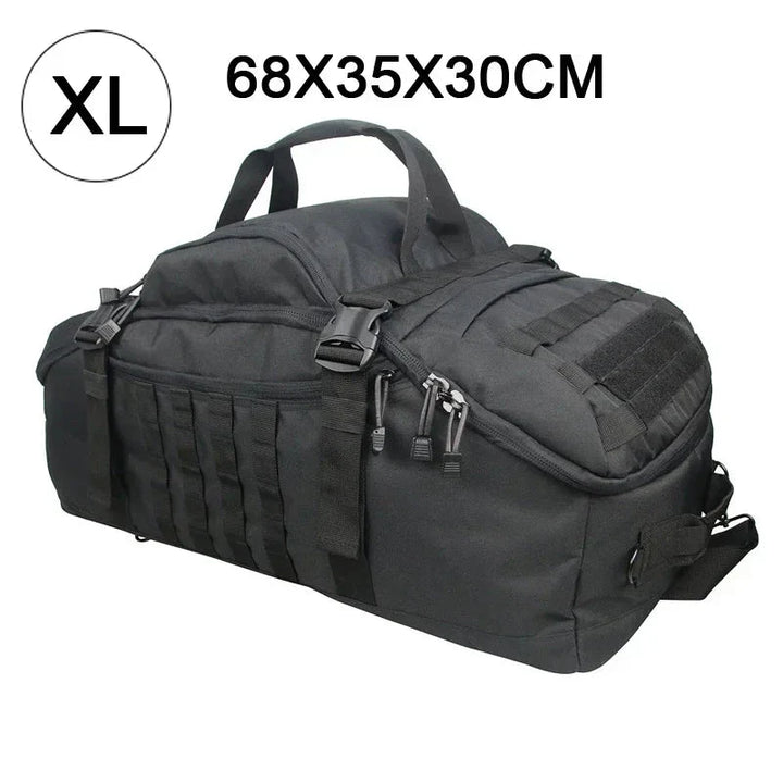 Robuster TrailTrek Rucksack in Armeegrün. Perfektes Gepäckstück für Outdoor, Wandern & Abenteuer.