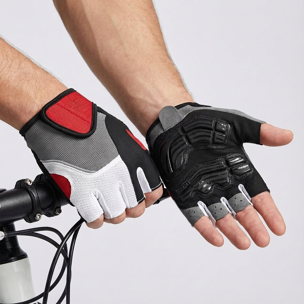 Hochwertige atmungsaktive Unisex Trainingshandschuhe mit Gelpolster für optimalen Komfort & sicheren Grip.