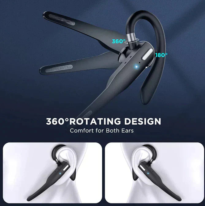Hochwertiges Bluetooth Headset mit effektiver Geräuschunterdrückung & komfortabler Passform.