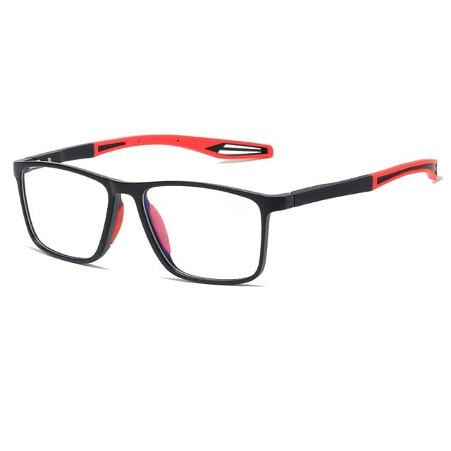 Anti-Blaulicht Gleitsichtbrille unisex, bietet Augenkomfort bei Sport & Lesen, ultraleichtes Titan-Gestell.