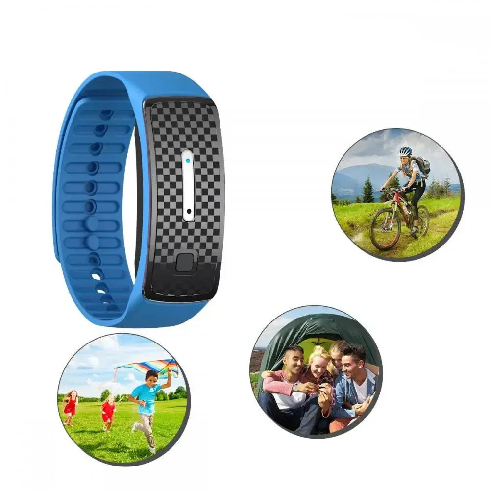 Kinderfreundliches Ultraschall-Mückenabwehr-Armband, chemiefrei & sicher für die ganze Familie.