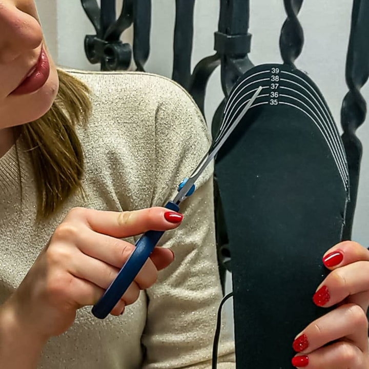 Halten Sie Ihre Füße warm mit diesen USB-beheizten Einlegesohlen. Unverzichtbarer Fußwärmer & Wärmesohlen für Winter.