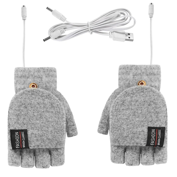 Technisches Gadget: USB-Heizhandschuhe mit 3 Stufen. Beheizbare Winterhandschuhe für ultimative Wärme und Komfort.