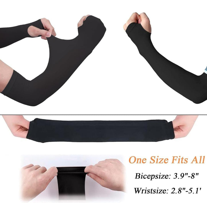 Unisex Armschoner für effektiven Sonnenschutz bei Outdoor-Sportarten wie Laufen, Radfahren, Wandern.