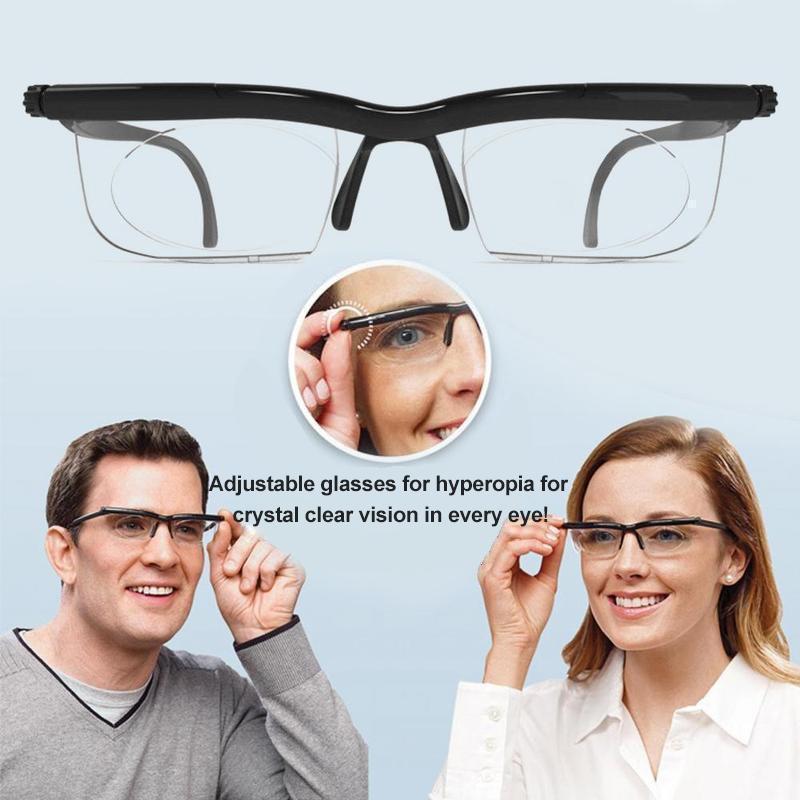Flexibel anpassbare Unisex Lesebrille, mit Fokusfunktion für optimale Sehkorrektur.