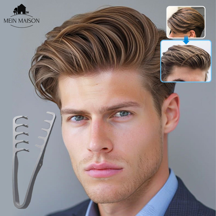 Unisex Volumen Styling Kamm für sofortiges, volleres Haar.