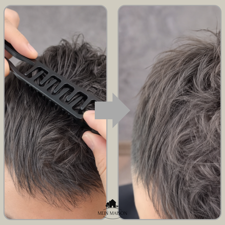 Volumenkamm für üppigeres Haar und sofortige Fülle, ideal für alle Haartypen.