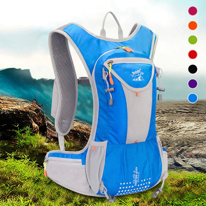 Unisex Wanderrucksack AquaPack, leicht, wasserdicht, mit Trinkblase für Trekking & Outdoor-Sport.