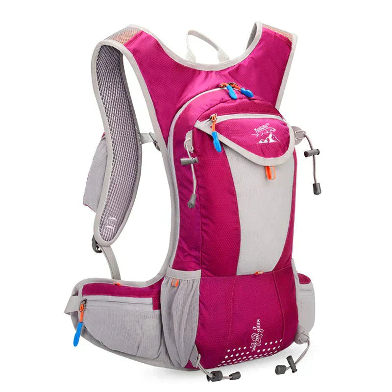 Ergonomischer Wanderrucksack AquaPack, unisex, wasserdicht, mit Trinksystem für Trekking.