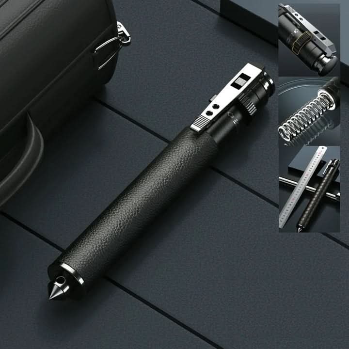 Stabiler Wanderstock, faltbar & leichtgewichtig, ideal für Outdoor-Sicherheit und Trekking-Touren.