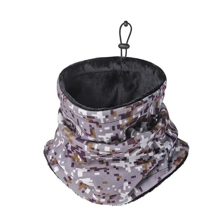 Unisex Kälteschutz Sturmhaube und Nackenschutz für Gesicht und Hals, perfekt für winterlichen Sport.