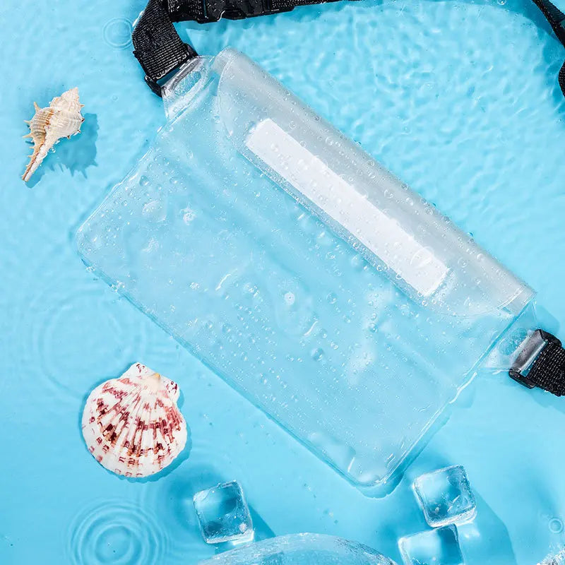 Wasserdichte Outdoor-Hüfttasche für Wandern & Sport. Schützt Smartphone & Wertsachen zuverlässig bei jedem Wetter.