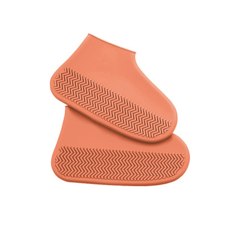Wiederverwendbare, wasserdichte Schuhüberzüge, elastisch & rutschfest für Unisex-Nässeschutz.