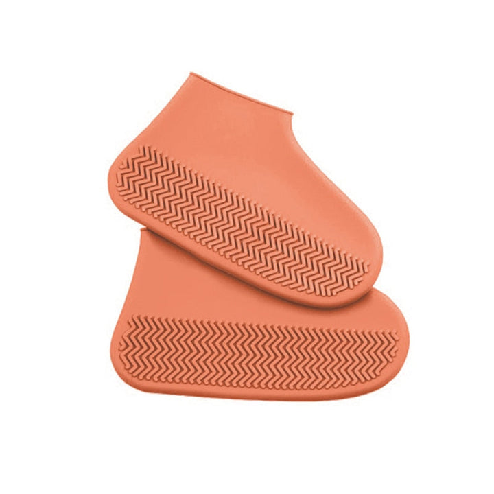Wiederverwendbare, wasserdichte Schuhüberzüge, elastisch & rutschfest für Unisex-Nässeschutz.