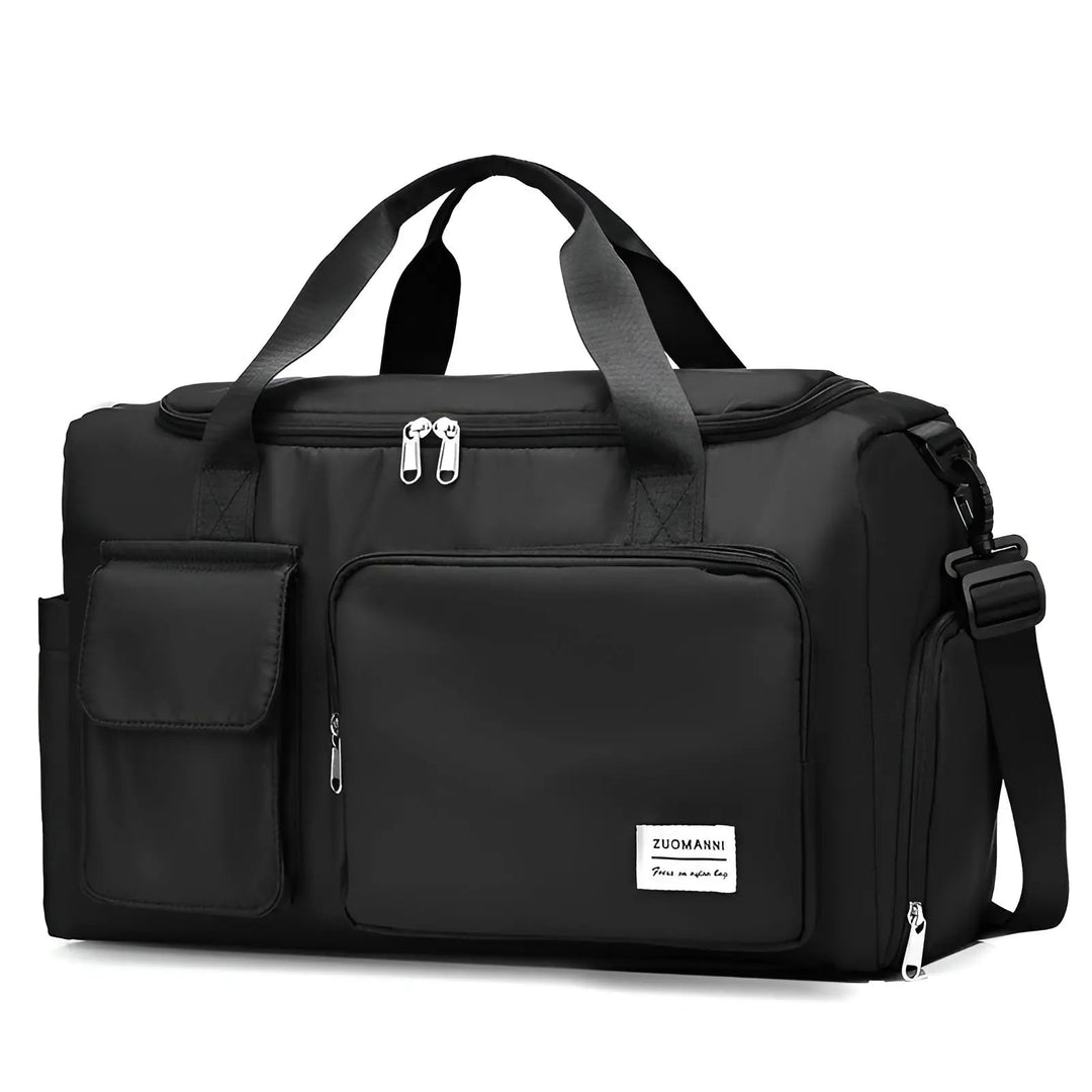 Kompakte Unisex Reisetasche, wasserdicht. Optimal für Flugreisen als Handgepäck.