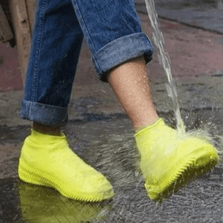 Rutschfeste, wasserdichte Schuhüberzieher, perfekt für Radfahren, Wandern und Pendeln bei Regenwetter.