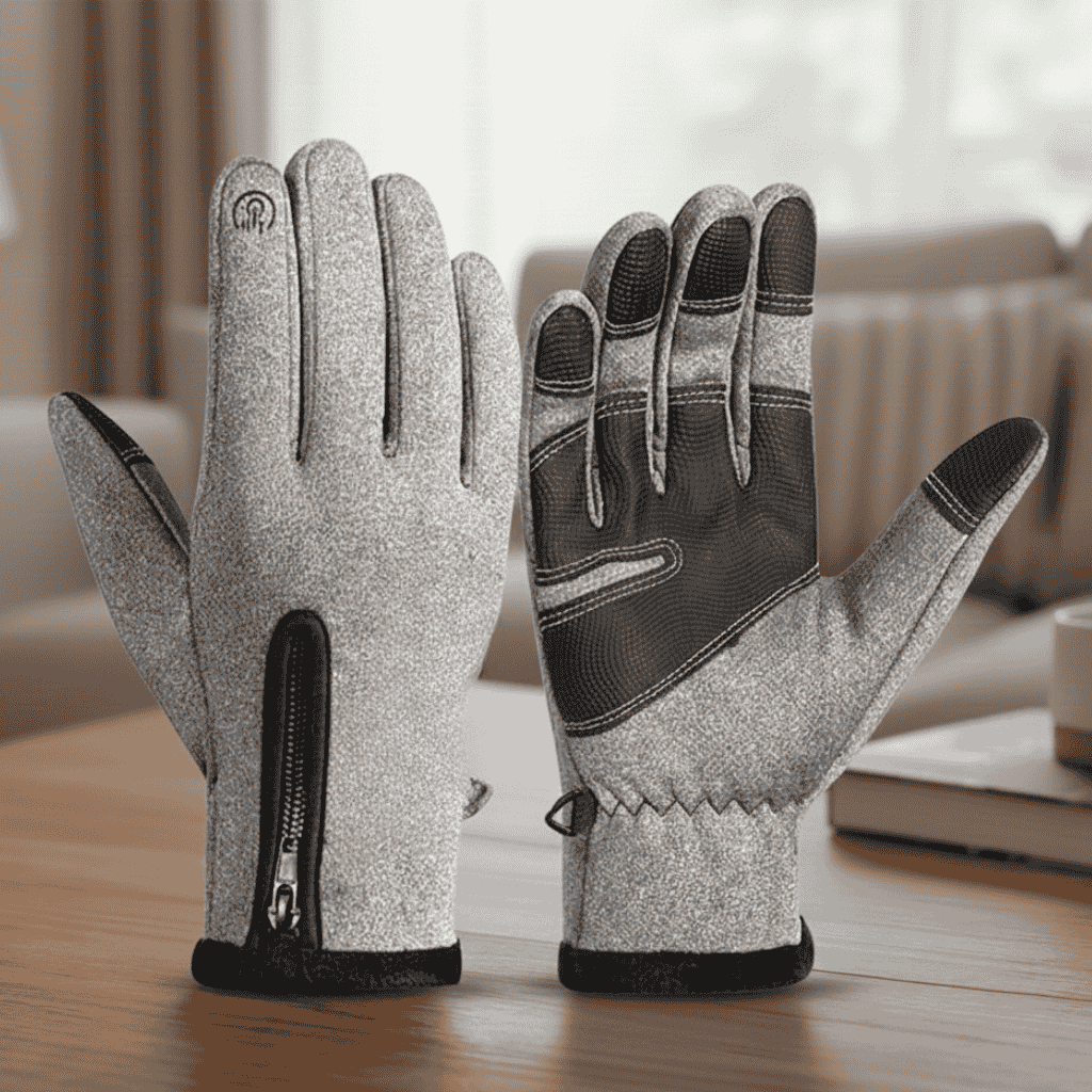 Unisex wasserdichte Thermohandschuhe mit Touchscreen-Funktion für Wintersport und Outdoor-Aktivitäten. Warme Hände garantiert.