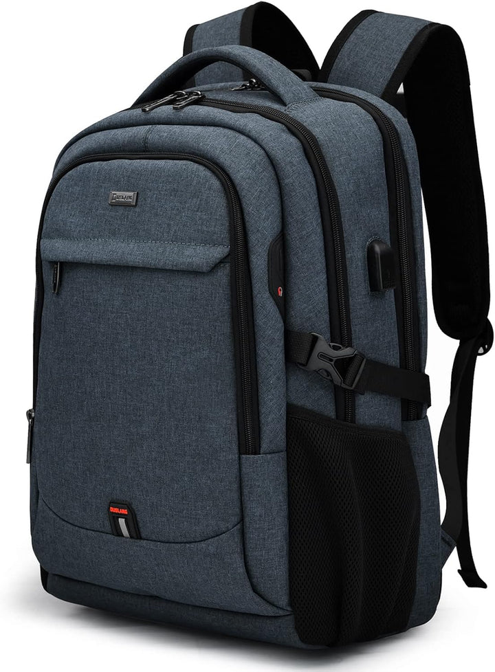 Perfekter Begleiter für den täglichen Arbeitsweg: Unisex Pendlerrucksack mit USB & Laptopfach.
