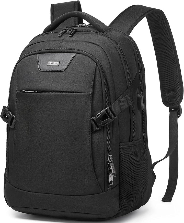 Immer geladen: Unisex Pendlerrucksack mit USB-Port für Smartphone & Laptop.