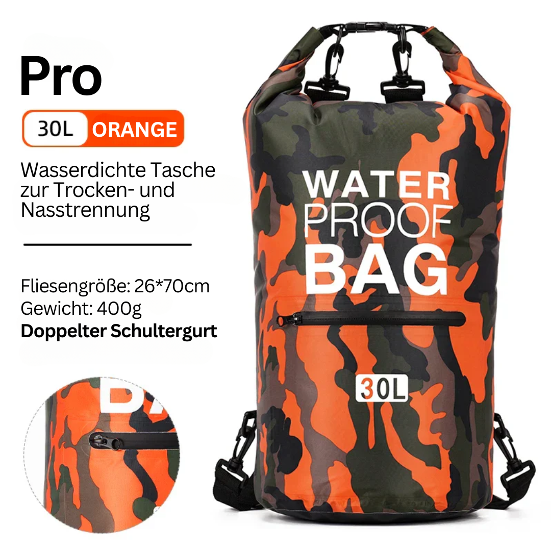 Bequemer, wasserdichter Unisex Rucksack mit gepolstertem Tragesystem für lange Outdoor-Abenteuer.
