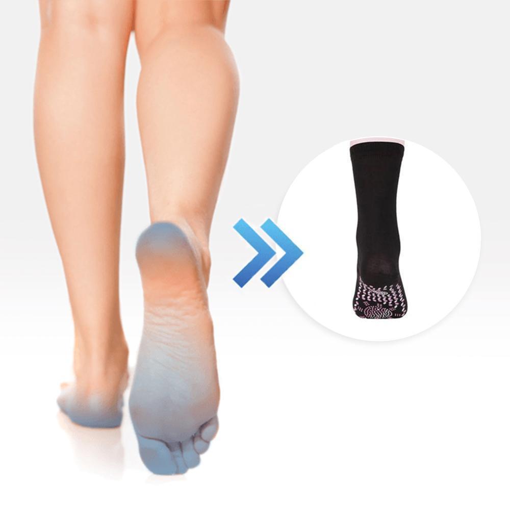 Komfortable Unisex Wellness Socken lindern Fußschmerzen, fördern Durchblutung, Wärme für entspannte Füße.