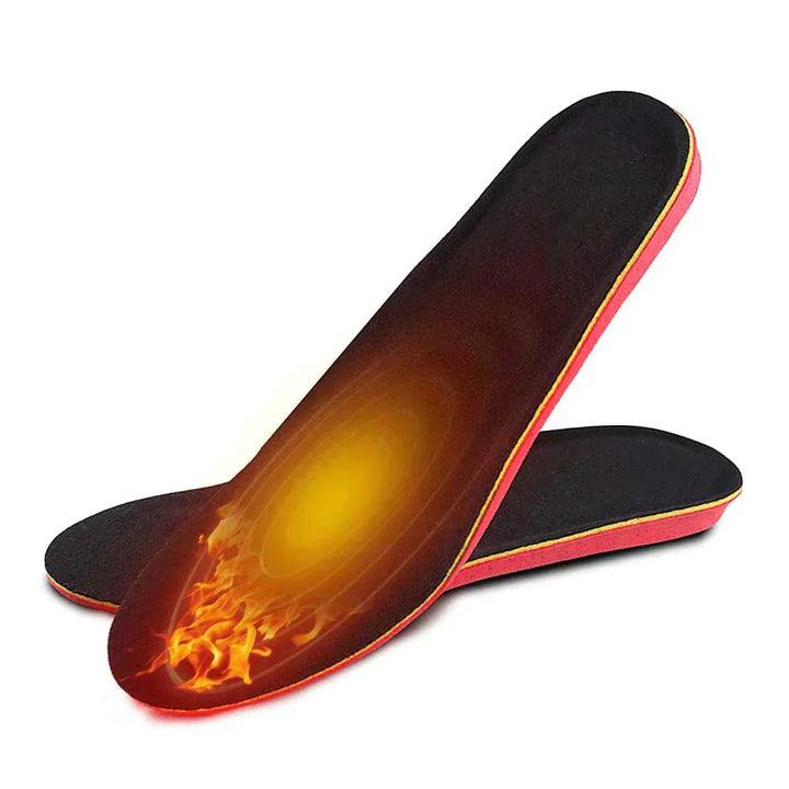 Warm bleiben mit diesen wiederaufladbaren beheizten Einlegesohlen. Perfektes Schuhzubehör für Winter & Outdoor.