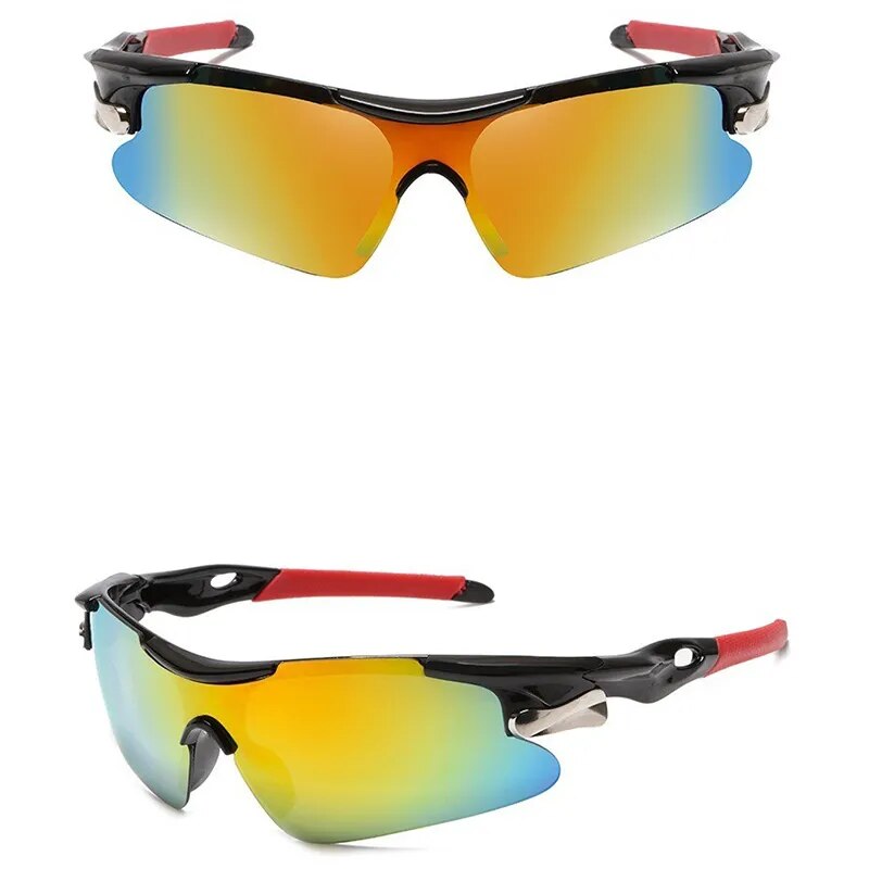 Leichte Outdoorbrille, winddicht und bruchsicher, perfekter Augenschutz beim Radsport & Outdoor-Touren.