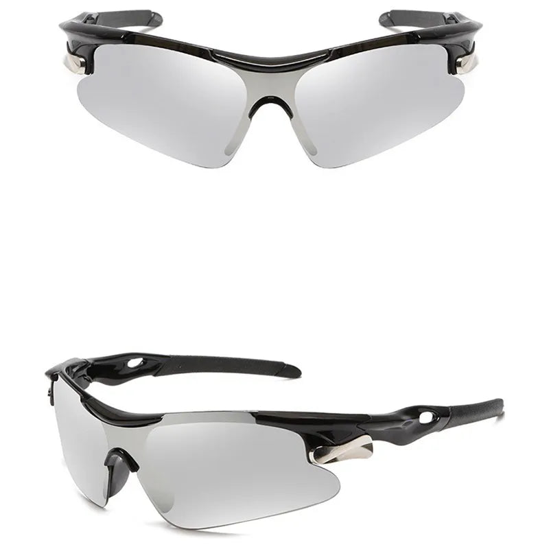 Professionelle Radsportbrille, winddicht, UV-Schutz, für intensives Radfahren, unisex Passform.