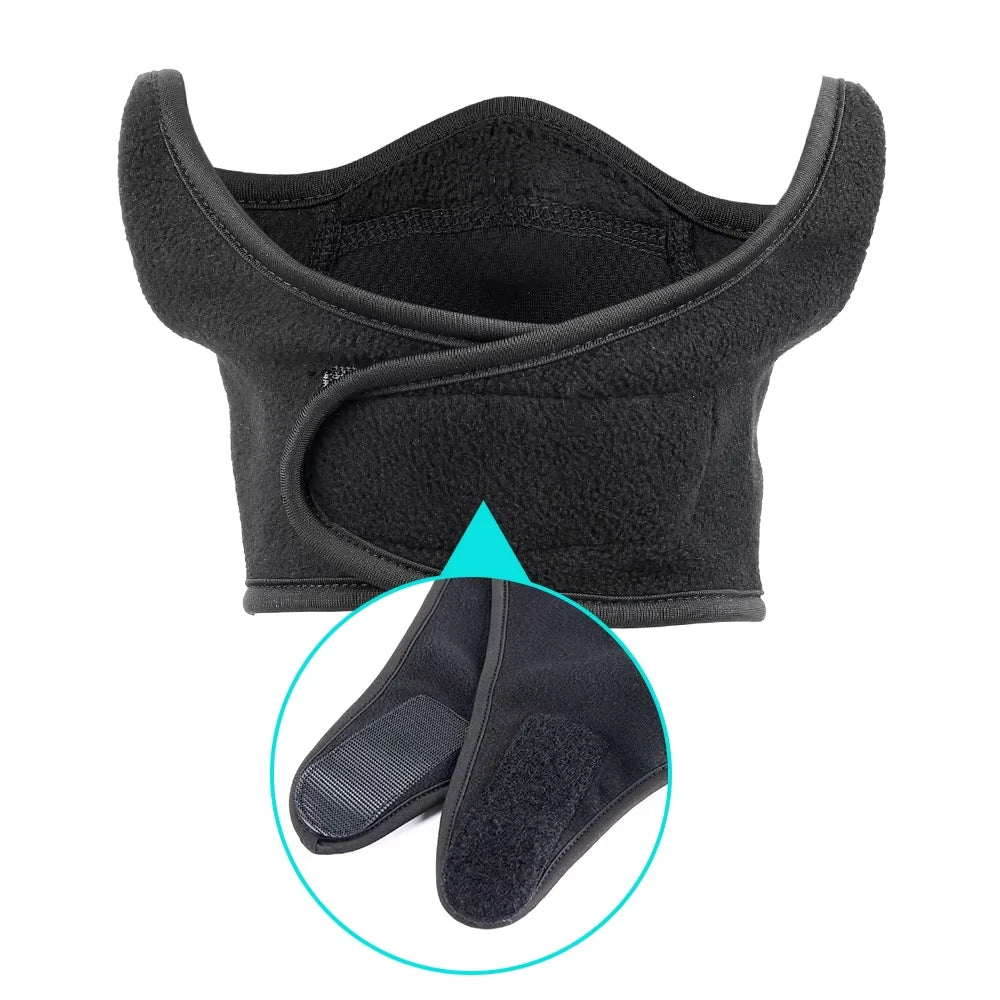 Gemütliche Wintersport-Gesichtsmaske für Kälteschutz und Windschutz beim Skifahren und Wandern.