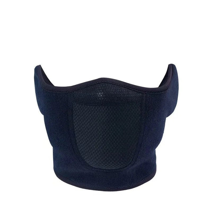 Flexible Thermofleece-Maske für Kälteschutz bei allen Outdoor-Aktivitäten. Unisex, bequem und warm.
