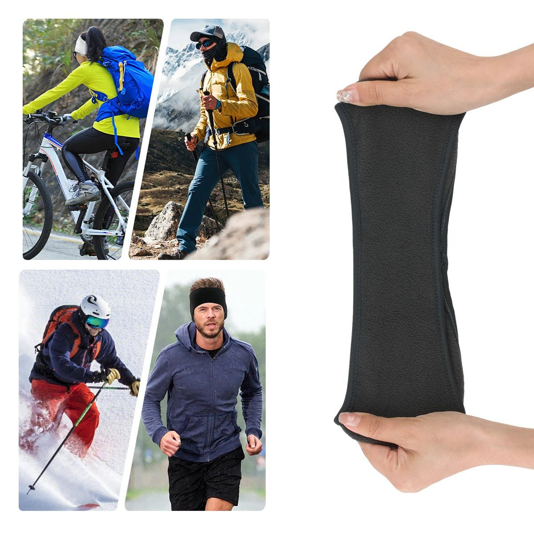 Warmes winddichtes Ohrwärmer-Stirnband für Damen & Herren, idealer Kälteschutz beim Outdoor-Sport.