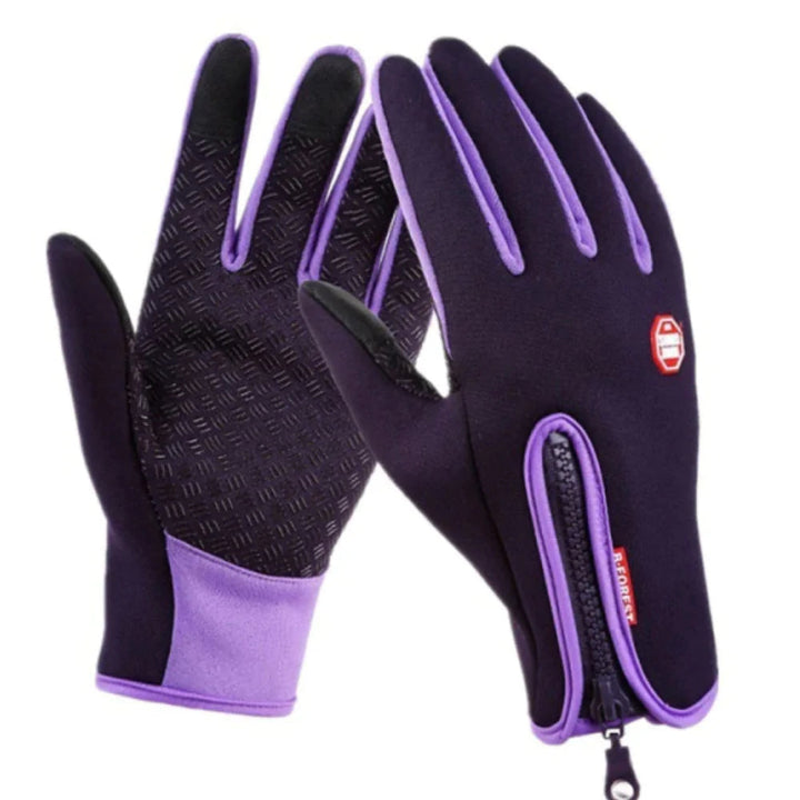 Gestapelte, wasserdichte & winddichte Unisex Winterhandschuhe, bereit für Winterkleidung & Outdoor-Abenteuer.