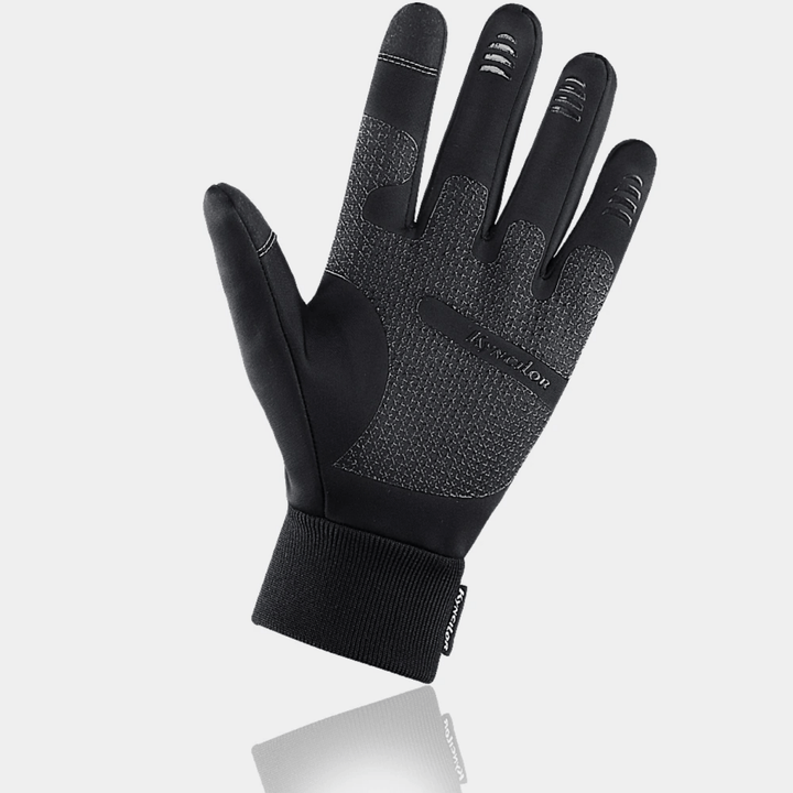 Robuste Unisex Radfahrhandschuhe, wasserdicht und winddicht, mit Touchscreen-Funktion für kalte Tage.