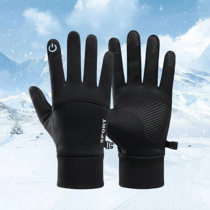 Unisex Winterhandschuhe, wasserdicht & touchscreenfähig, ideal für Outdoor-Sport und Kälteschutz.