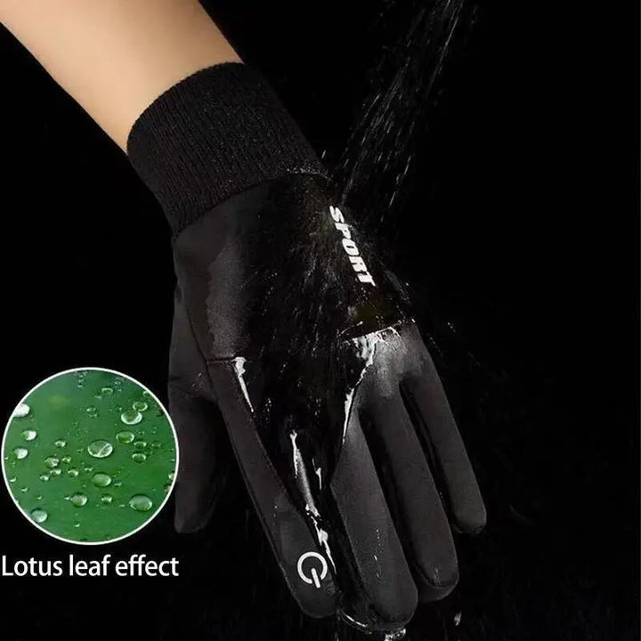 Robuste & wasserdichte Unisex Winterhandschuhe mit Touchscreen-Funktion. Optimaler Kälteschutz für Outdoor.