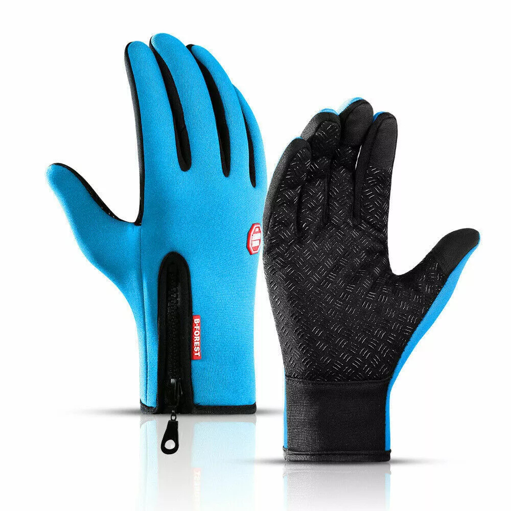 Komfortable Unisex-Winterhandschuhe mit Touchscreen-Funktion, wasserdicht und winddicht für warme Hände beim Sport.