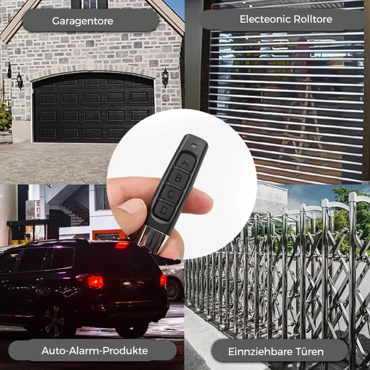 Sicherheits-Fernbedienungskopierer für Garage & Auto. Einfaches Duplizieren Ihrer Funkfernbedienung.