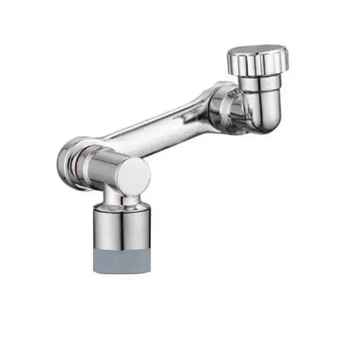 Innovativer 1080° drehbarer Wasserhahnaufsatz. Mehr Bewegungsfreiheit beim Spülen & Waschen.