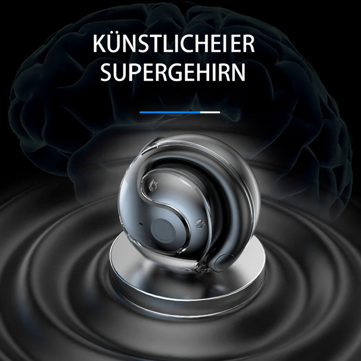 Übersetzer Earbuds demonstrieren die Fähigkeit, bis zu 144 Sprachen in Echtzeit zu meistern und zu übersetzen.