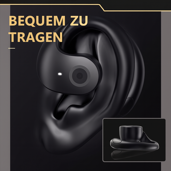 Ergonomische Übersetzer Earbuds, tragbar und leicht, für klare Echtzeit-Sprachübersetzung in jeder Situation.