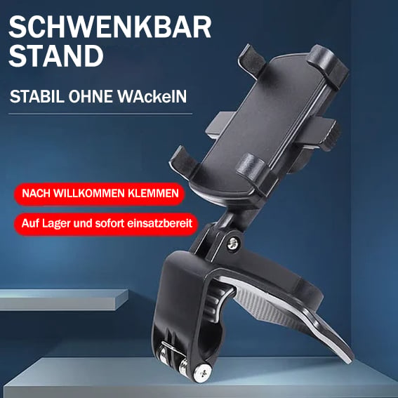 Universelle Handyhalterung für Auto-Armaturenbrett. Flexibel, sichere Smartphone-Navigation im KFZ.