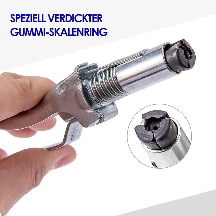 Industrielle Fettpresse-Kupplung für langlebige Hydraulik-Anwendungen, für zuverlässige Maschinenwartung.