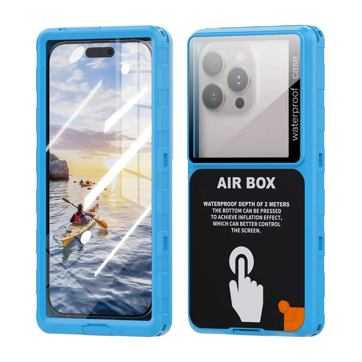 Sorgenfreier Smartphone Schutz mit dieser universellen IP68 wasserdichten Handyhülle. 1+1 GRATIS.