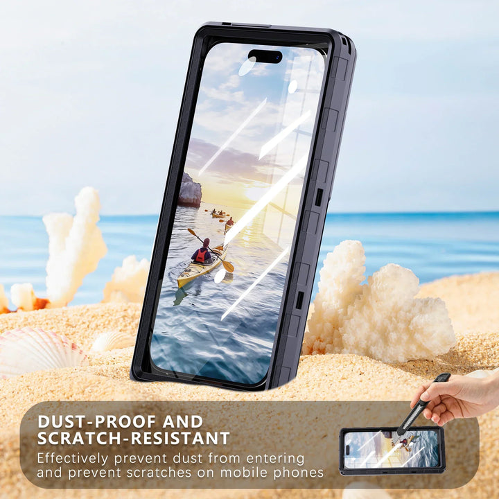 Smartphone Schutz: Universal, wasserdicht, stoßfest & staubdicht. Ideal für alle Outdoor-Abenteuer.