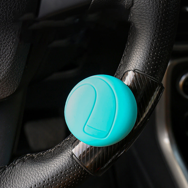 Auto Lenkhilfe-Knopf, 360° drehbarer Griff für mühelose Fahrzeuglenkung und Fahrhilfe.