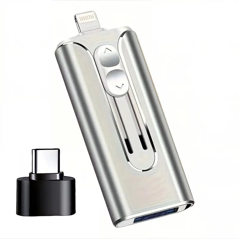 Leistungsstarker 4-in-1 USB 3.0 Flash Drive für zügige Speichererweiterung & Datenübertragung auf allen Geräten.