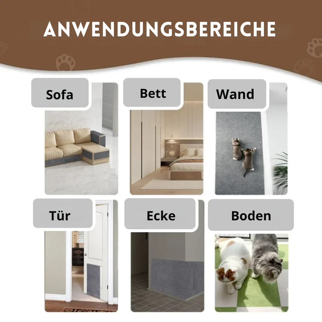 DIY Kratzschutz für Katzen, schützt Ihre Wohnaccessoires und Möbel effektiv vor Tierkratzern.